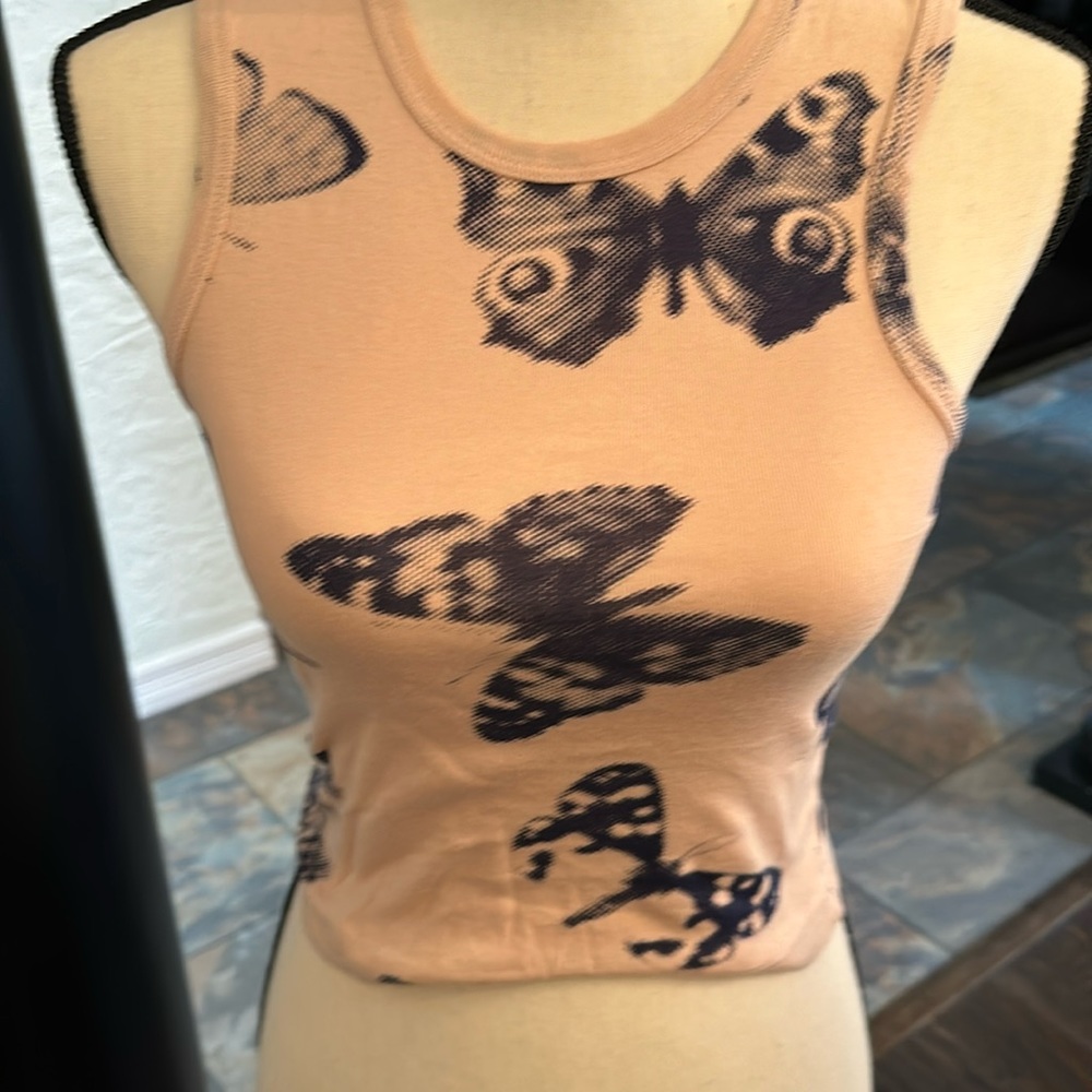 Cute butterfly tank